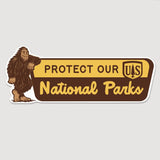 Protect Our National Parks Bumper Sticker