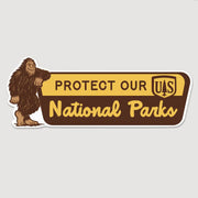 Protect Our National Parks Bumper Sticker