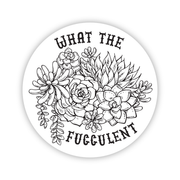 WTF Succulent Sticker