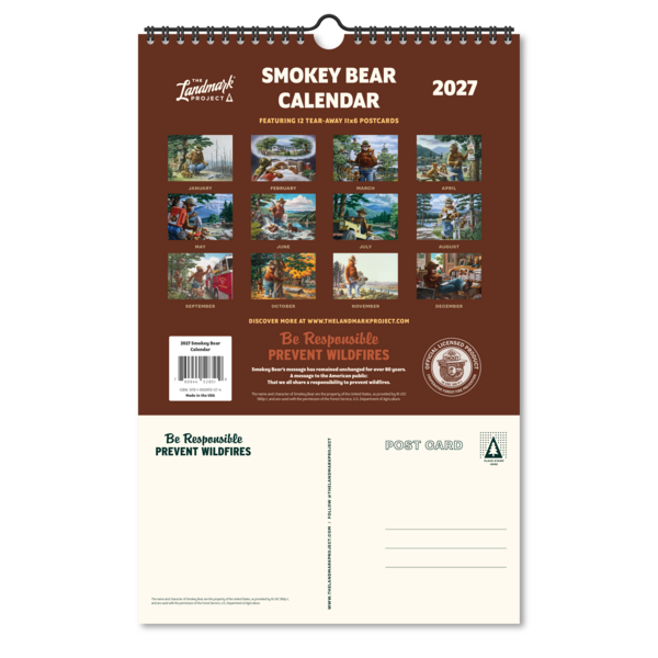 2027 Smokey Bear Calendar