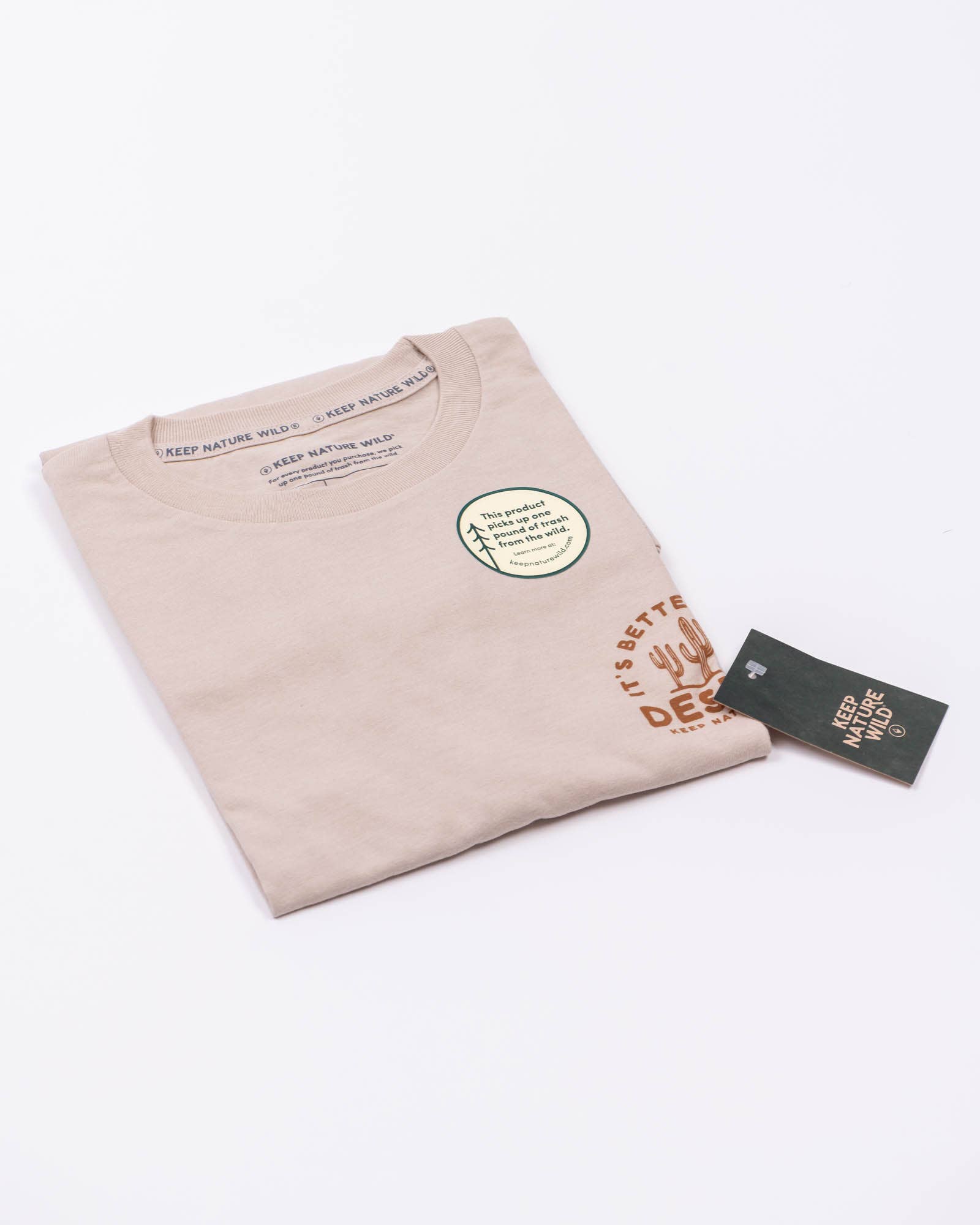 Better in the Desert Unisex Tee - Heather Tan