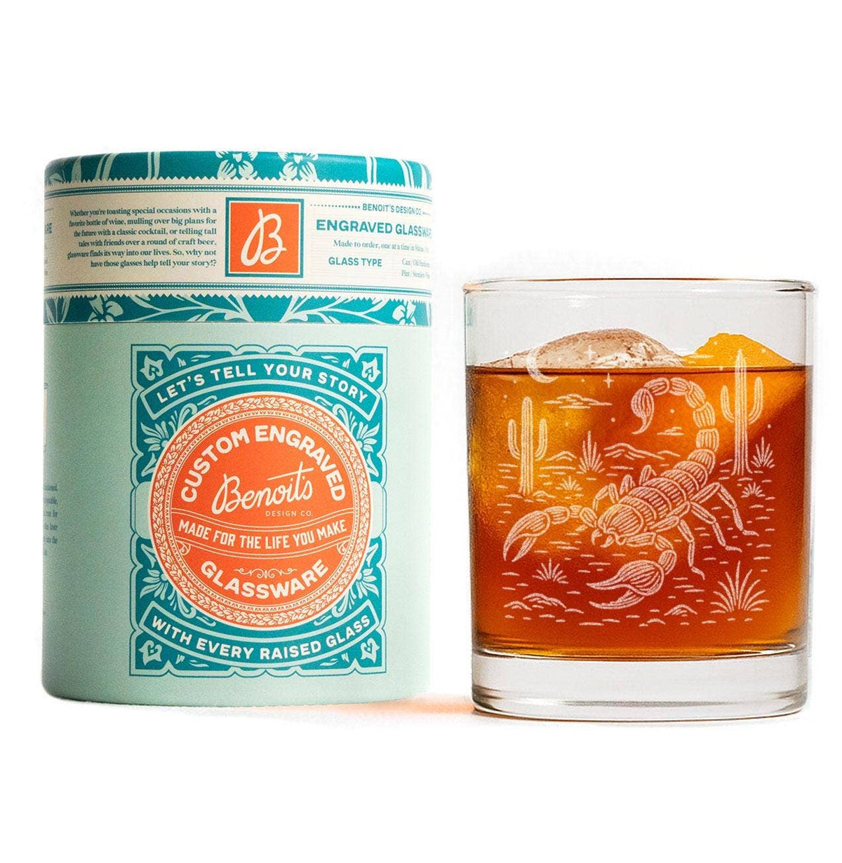 Scorpion Whiskey Glass