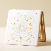 Live By the Sun Foiled Compact Mirror