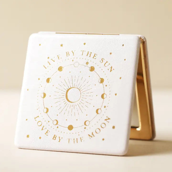 Live By the Sun Foiled Compact Mirror
