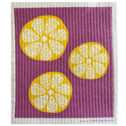 Lemon Slices Swedish Dishcloth
