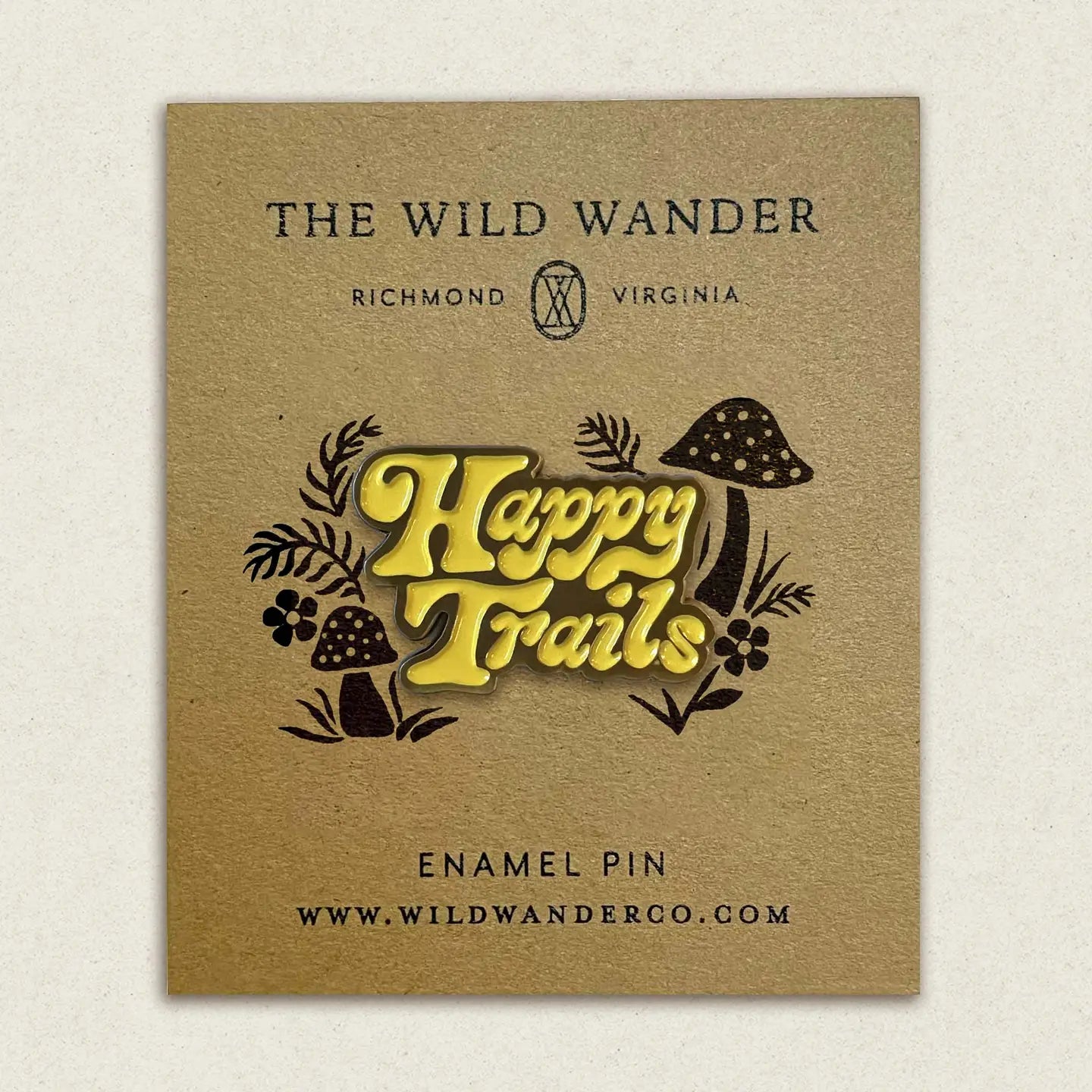 Happy Trails Enamel Pin