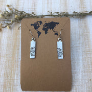 Flower Daisy Dangle Earrings