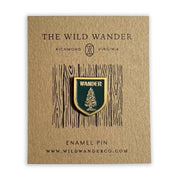 Wander Enamel Pin