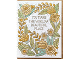 Beautiful World Card