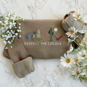 Respect The Locals Desert Embroidered Sweatshirt