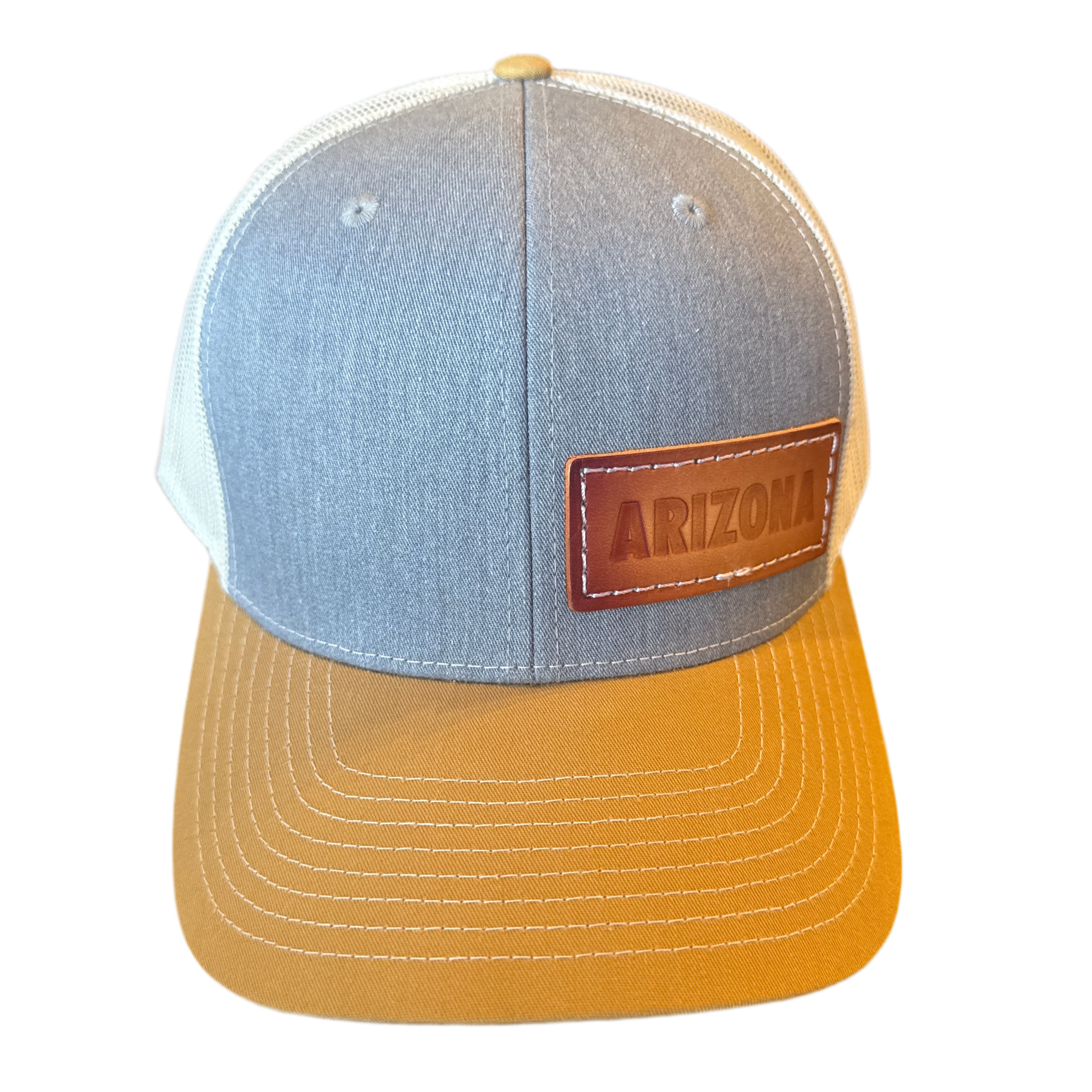 Arizona Leather Trucker Hat