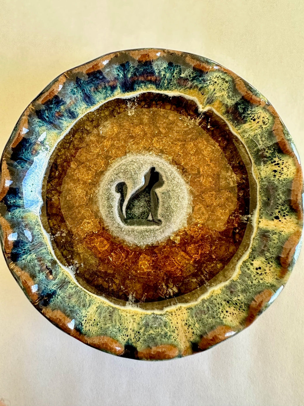 Icon Dish Cat Trinket Tray