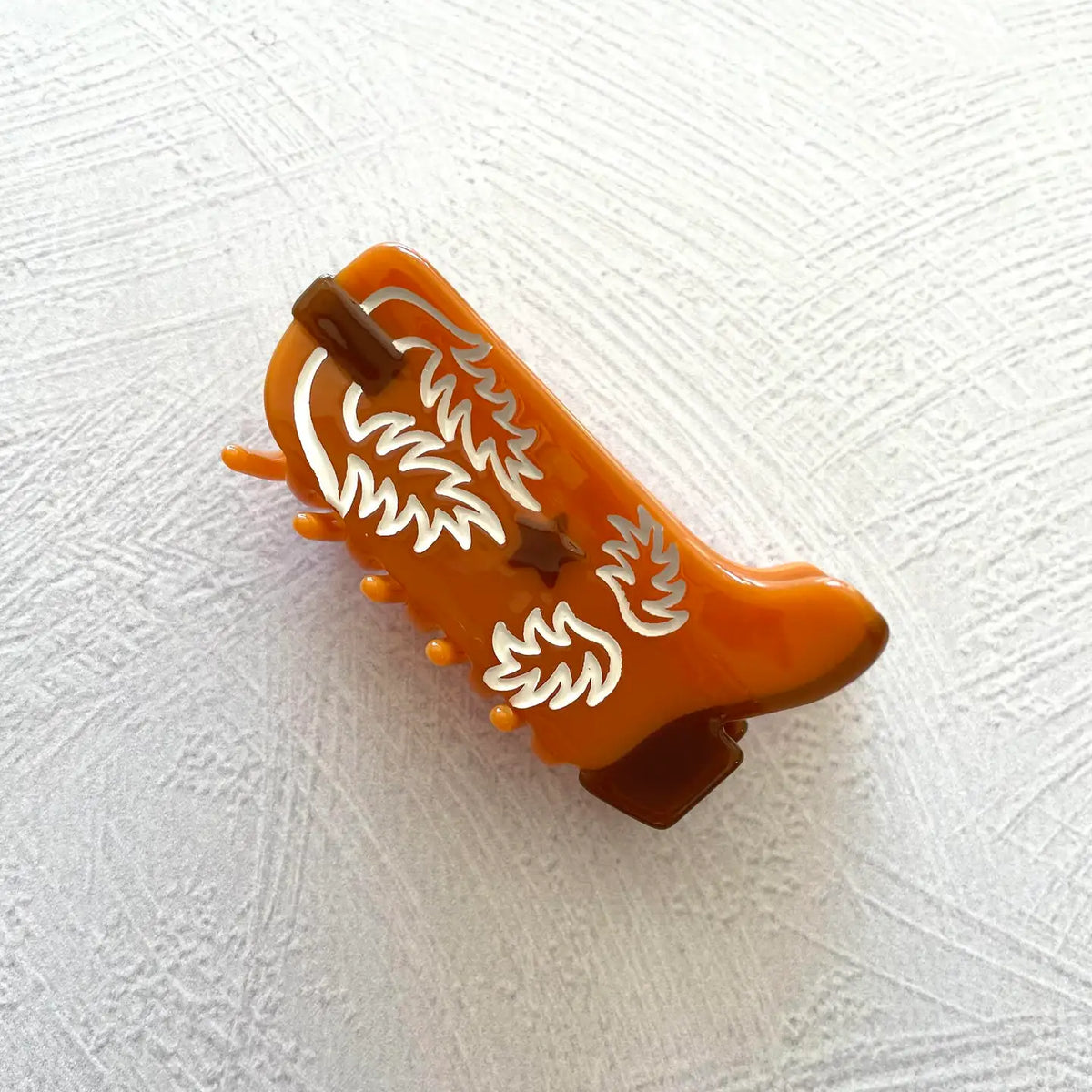 Western Cowboy Boot Claw Clip
