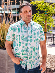 Desert Flora Button Up Shirt