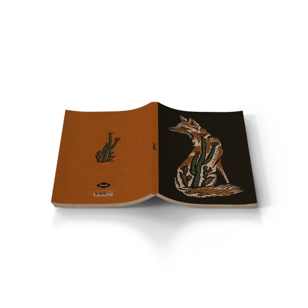 Coyote Mirage Kraft Layflat Notebook