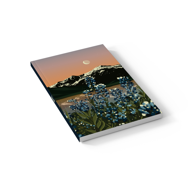 Lupines  Soft Touch Classic Layflat Notebook Journal