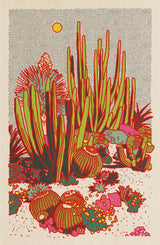 Cactus Planet Art Print
