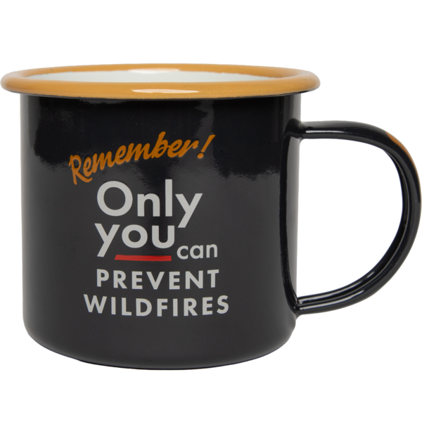 Smokey Logo Enamel Mug