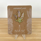 Lavender Enamel Pin