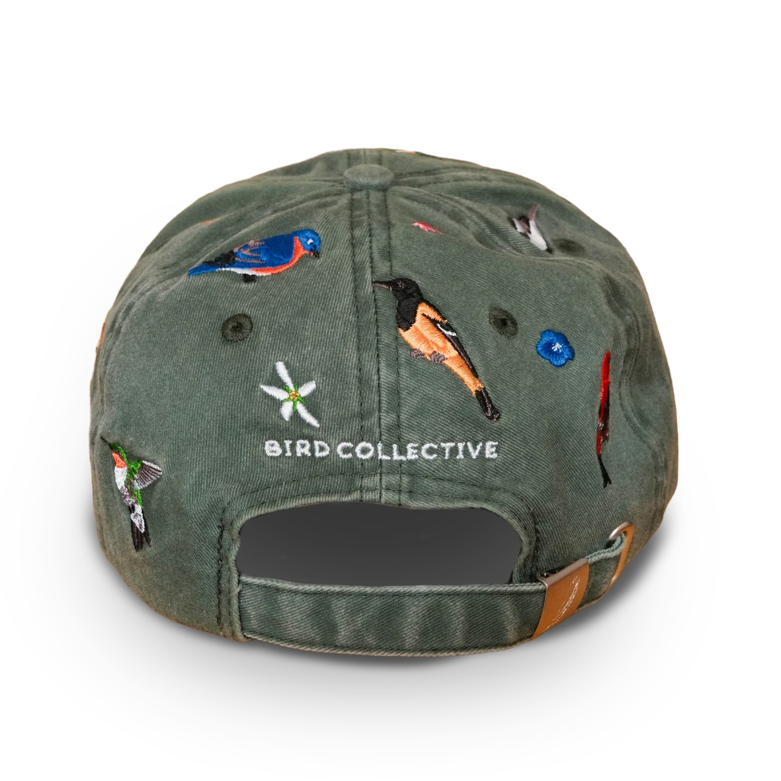 Backyard Birds Washed Hat