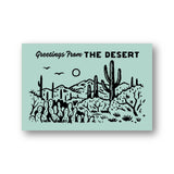 Greetings from the Desert Postcard 