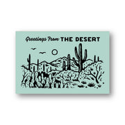 Greetings from the Desert Postcard 