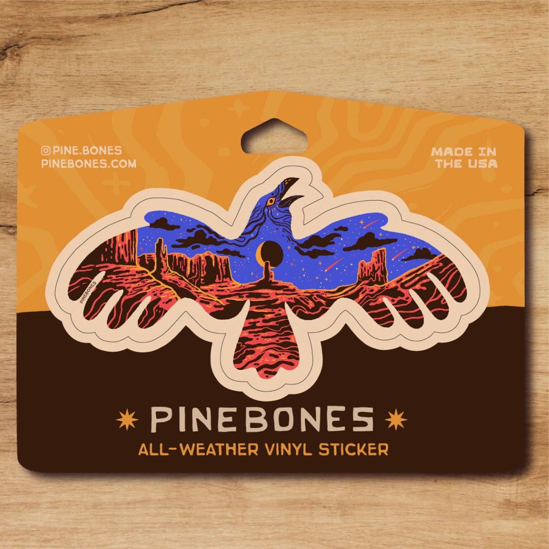 Desert Nights - Durable & Weatherproof Sticker