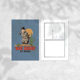 We Ride At Dusk Postcard