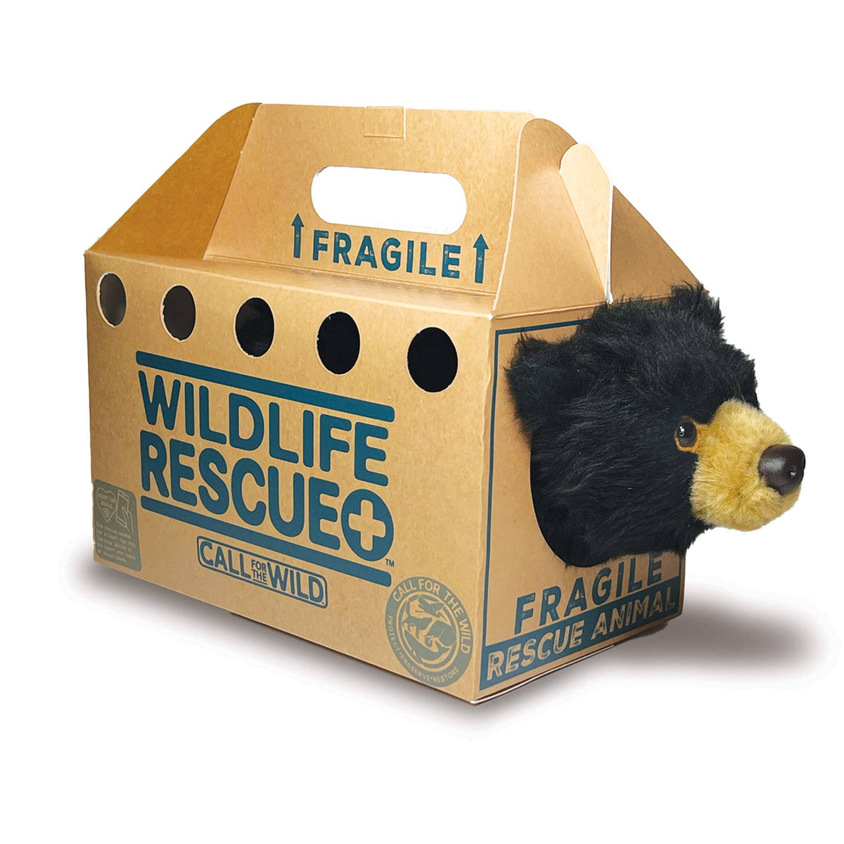 Wildlife Rescue - Black Bear Plush