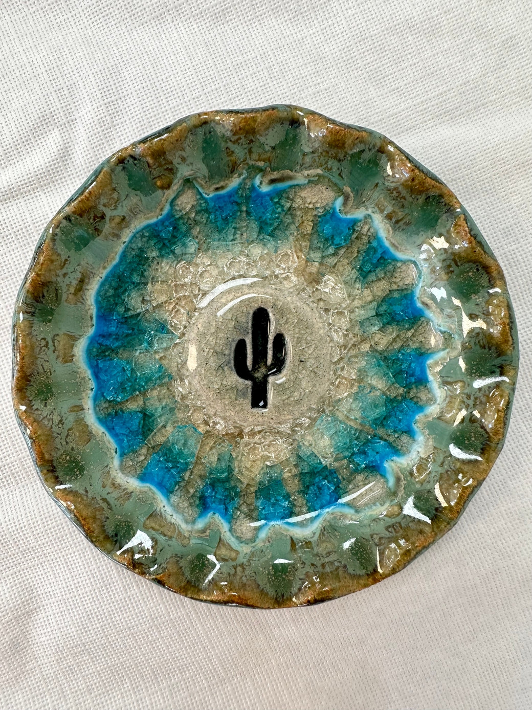 Icon Series Cactus Trinket Tray