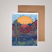 A Lovely View Greeting Card