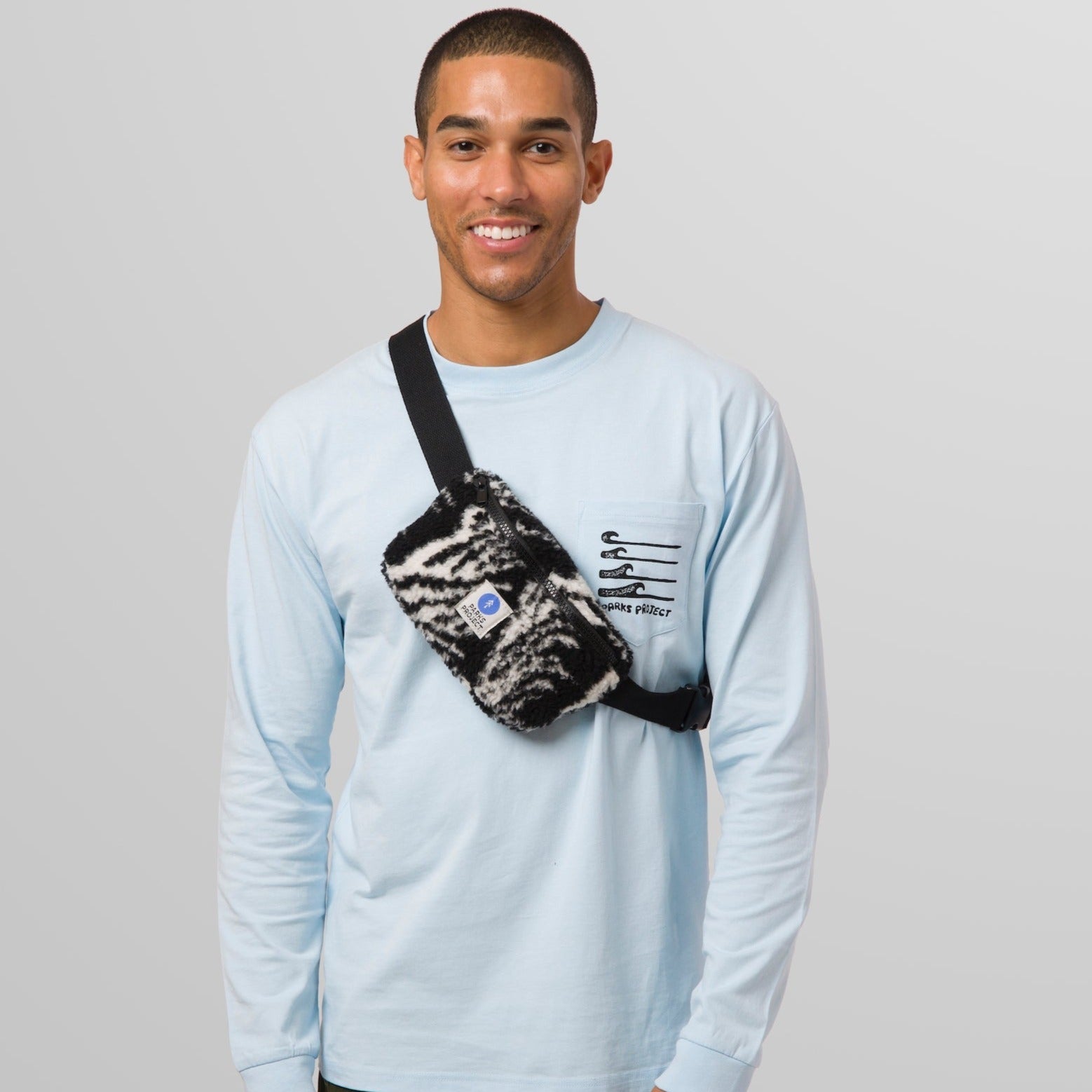 Parks Project Acadia Waves Sherpa Fanny Pack