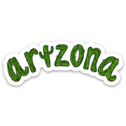 Arizona Cactus Letter Sticker
