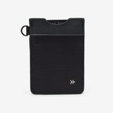 Thread Solid Color Vertical Leather Elastic Wallet