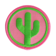 Big Pink Saguaro Patch