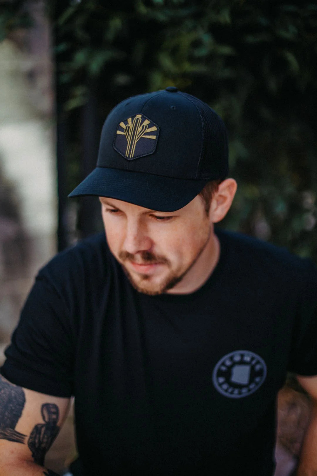 Iconic Arizona The Sentinel Tee - Ink Black