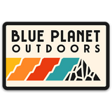 Blue Planet Outdoors Mountain Sticker
