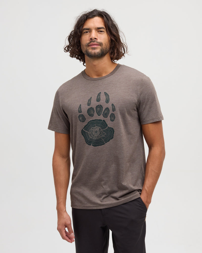 Bear Claw Tree Stump T-Shirt