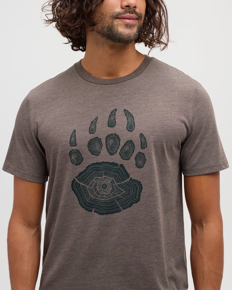 Bear Claw Tree Stump T-Shirt