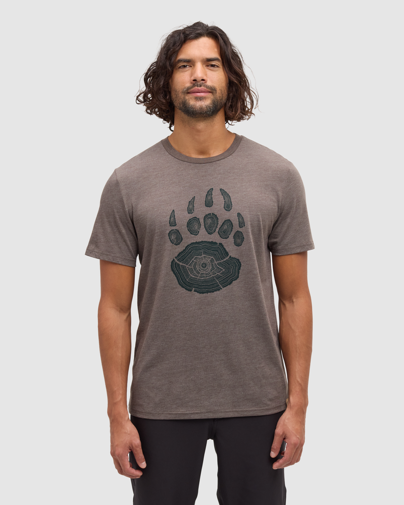 Bear Claw Tree Stump T-Shirt