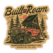 Built to Roam Adventure Sticker