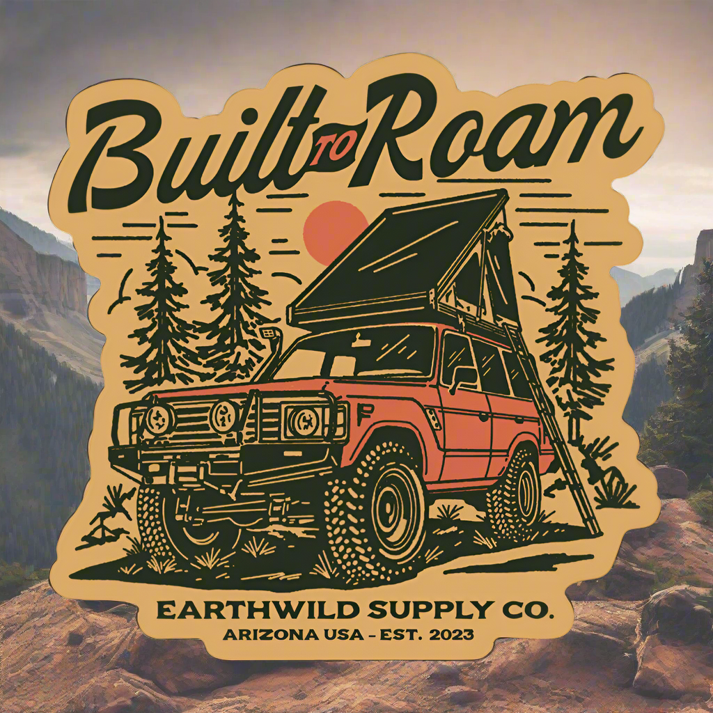 Built to Roam Adventure Sticker