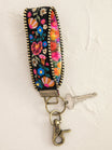Embroidered Wrist Keychain