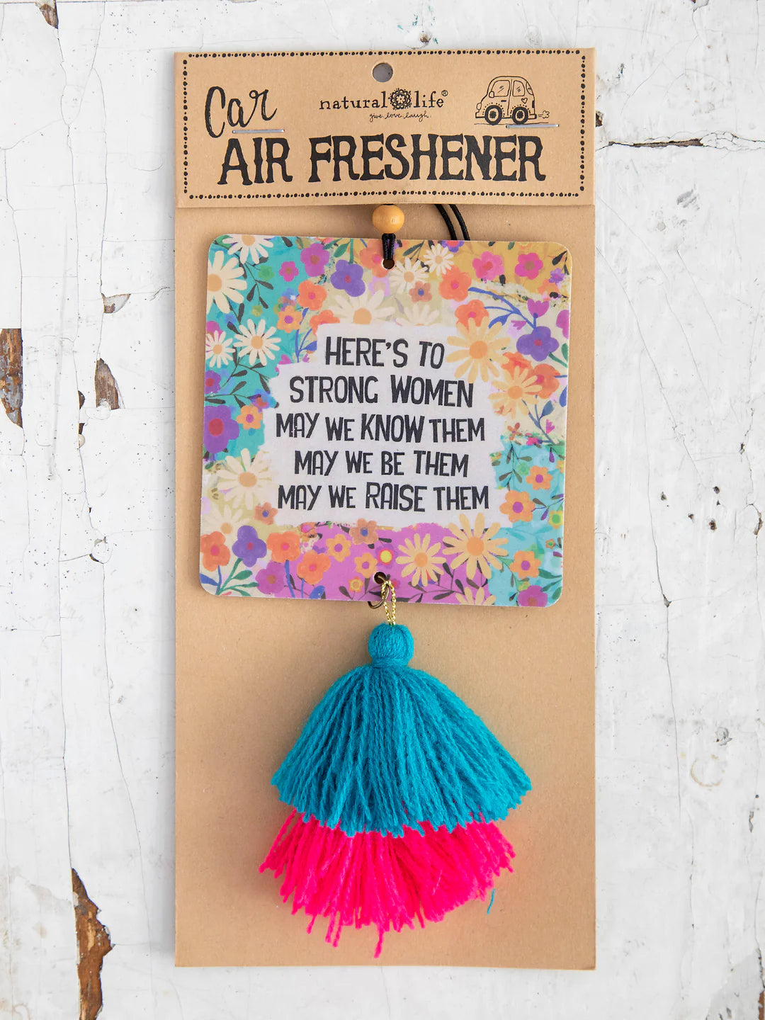 Car Air Freshener - Here's To Strong Women