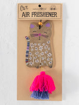 Car Air Freshener - Daisy Cat
