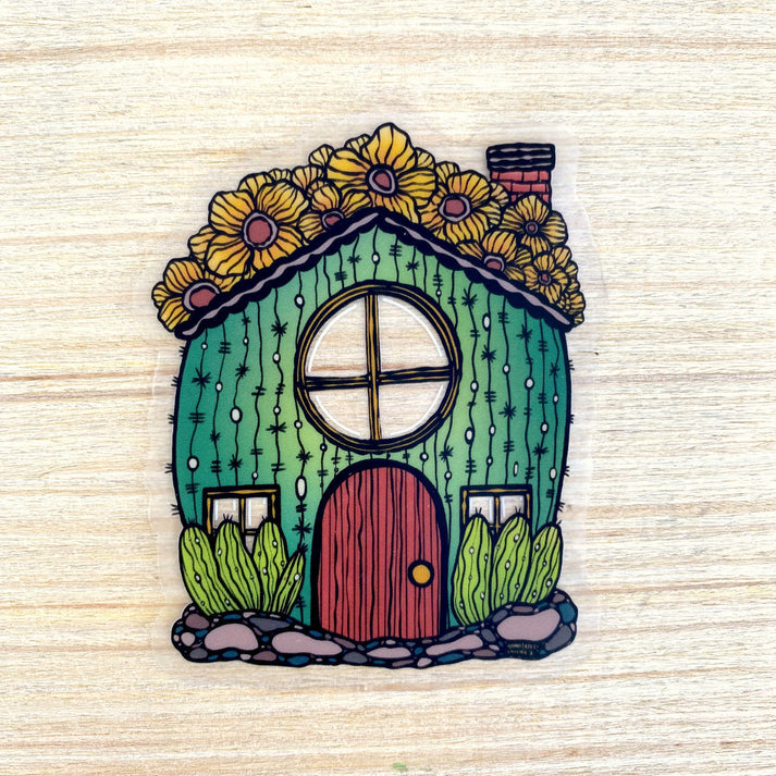 Cactus Cottage Sticker