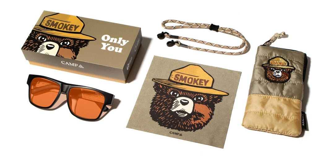 CAMP Cliff Sunglasses - Smokey Bear Edition