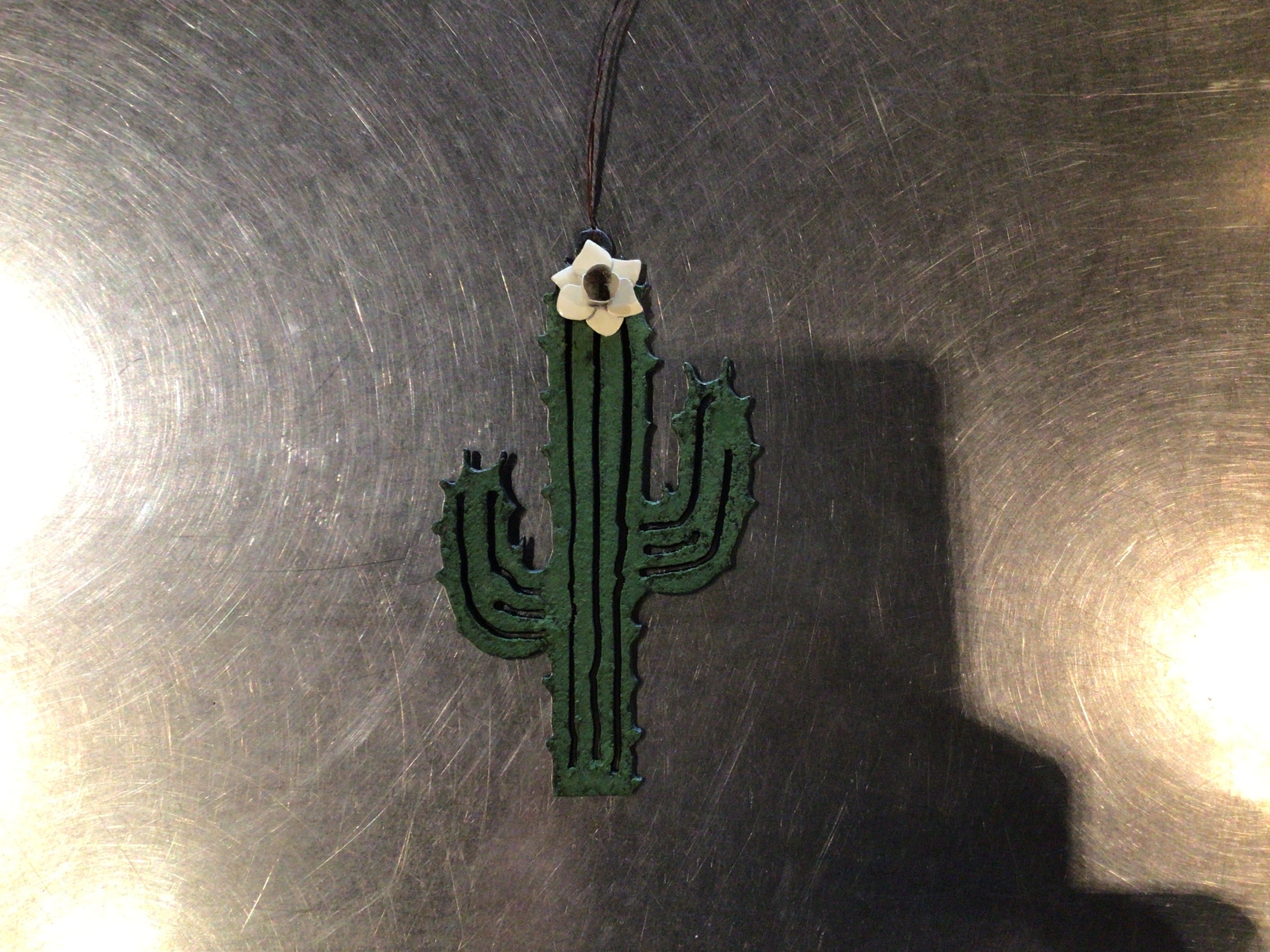 Desert Cactus Flower Ornament