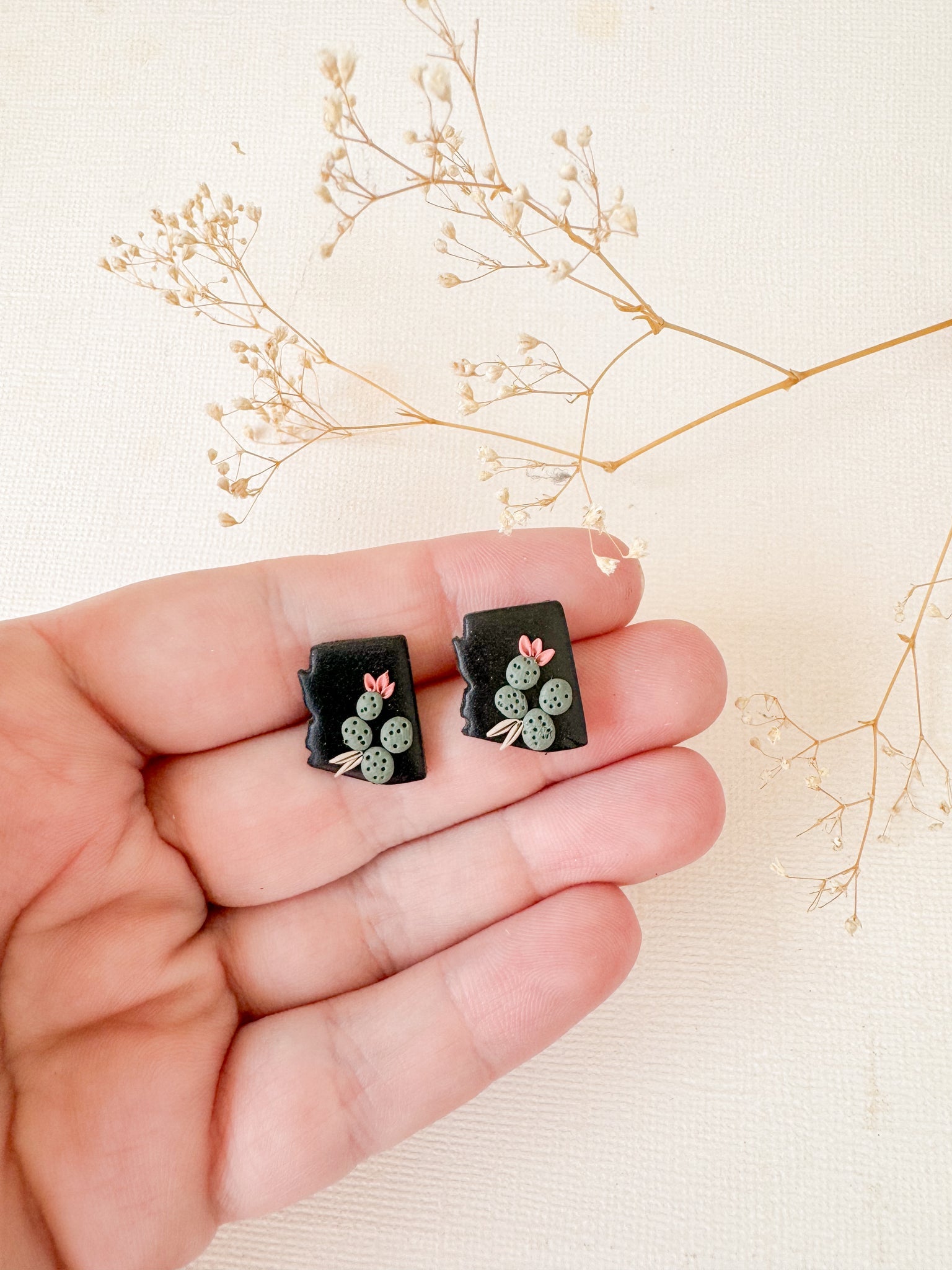 Cactus Arizona Hoop Earrings
