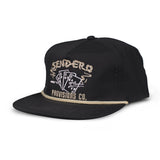 Dead Man's Hand Flat Brim Hat